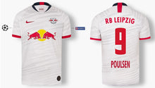 Load image into Gallery viewer, RB Leipzig 2019-2020 Home UCL - Poulsen 9