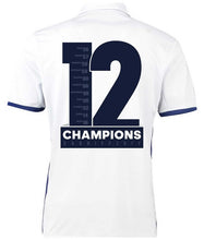 Load image into Gallery viewer, Real Madrid 2016-2017 Home WC - CHAMPIONS 12