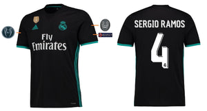 Real Madrid 2017-2018 Away UCL - Sergio Ramos 4