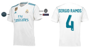 Real Madrid 2017-2018 Home UCL - Sergio Ramos 4