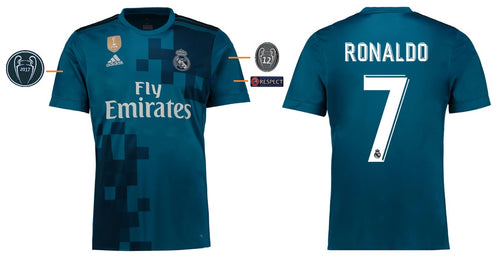 Real Madrid 2017-2018 Third UCL - Ronaldo 7