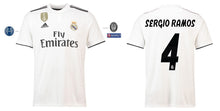 將圖片載入圖庫檢視器 Real Madrid 2018-2019 Home UCL - Sergio Ramos 4