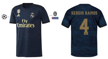 Load image into Gallery viewer, Real Madrid 2019-2020 Away UCL - Sergio Ramos 4