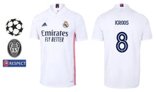 Laden Sie das Bild in den Galerie-Viewer, Real Madrid 2020-2021 Home UCL - Kroos 8