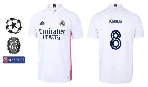 Real Madrid 2020-2021 Home UCL - Kroos 8