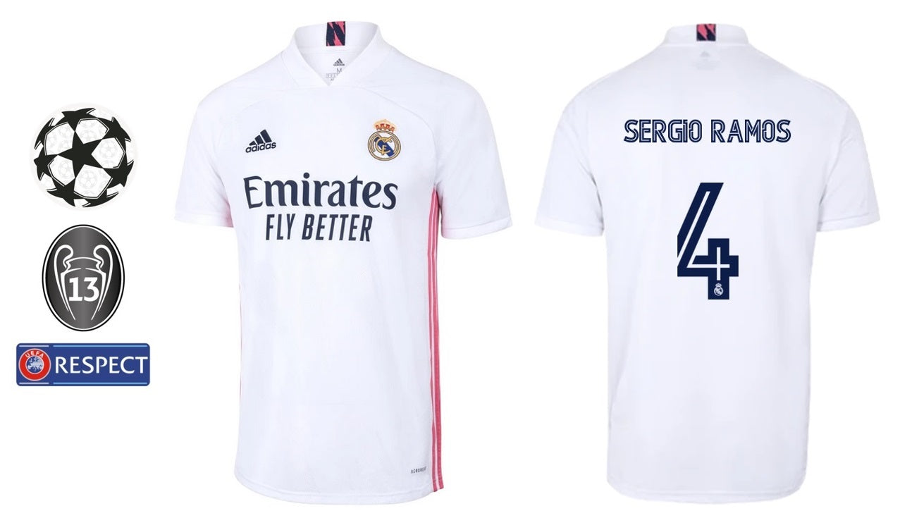 real madrid jersey sergio ramos