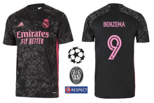 Cargar imagen en el visor de la galería, Real Madrid 2020-2021 Third UCL - Benzema 9