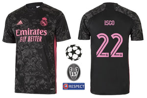 Real Madrid 2020-2021 Third UCL - Isco 22