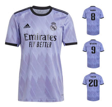 Laden Sie das Bild in den Galerie-Viewer, Real Madrid 2022-2023 Away + Spielernummer