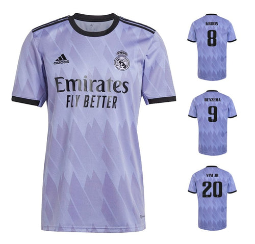 Real Madrid 2022-2023 Away + Spielernummer