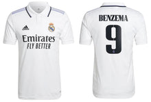 Cargar imagen en el visor de la galería, Real Madrid 2022-2023 Home UCL + Spielernummer