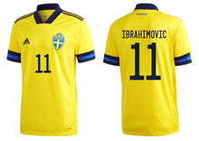 Laden Sie das Bild in den Galerie-Viewer, Schweden EM 2020 2021 Home - Ibrahimovic 11