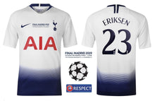 Load image into Gallery viewer, Tottenham Hotspur Champions League Final Madrid 2019 - Eriksen 23