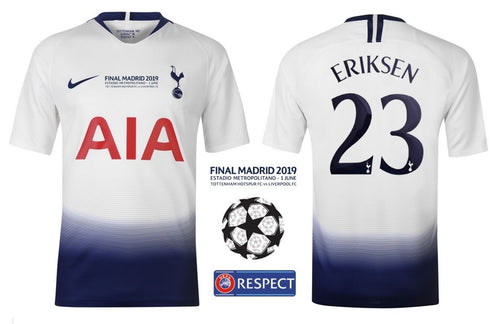 Tottenham Hotspur Champions League Final Madrid 2019 - Eriksen 23