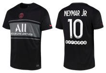 將圖片載入圖庫檢視器 Paris Saint-Germain 2021-2022 Third Ligue 1 - Neymar Jr 10