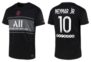 Paris Saint-Germain 2021-2022 Third Ligue 1 - Neymar Jr 10